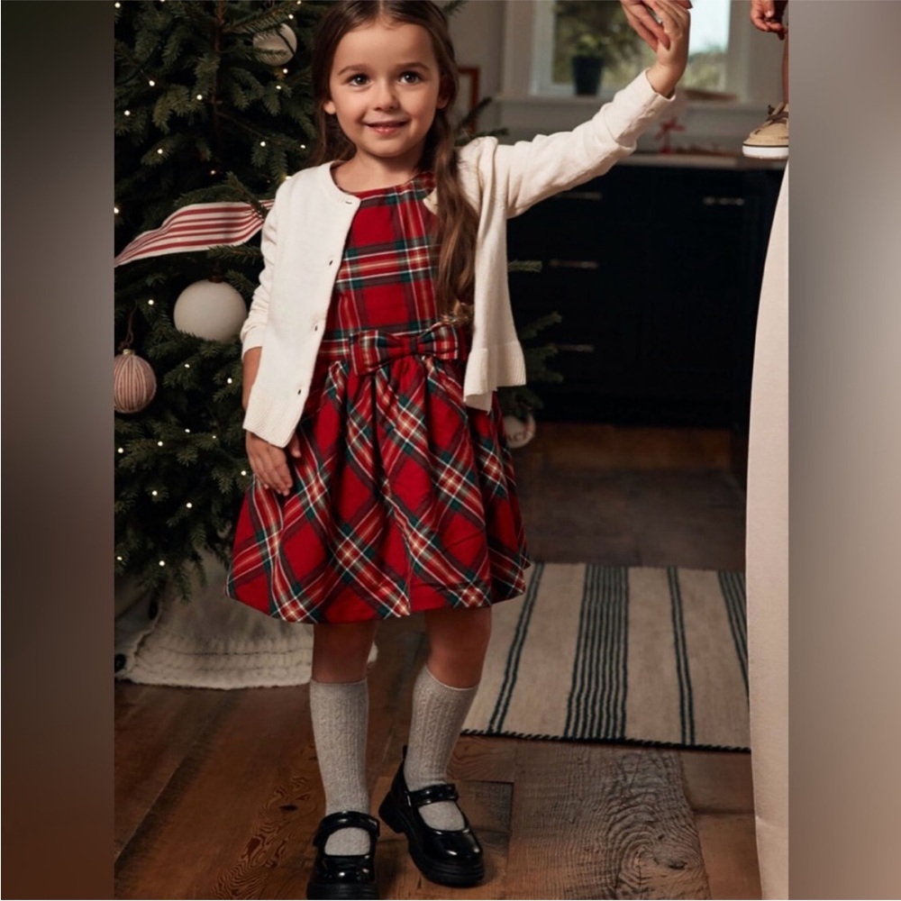 Carter’s Plaid Sateen Holiday Dress